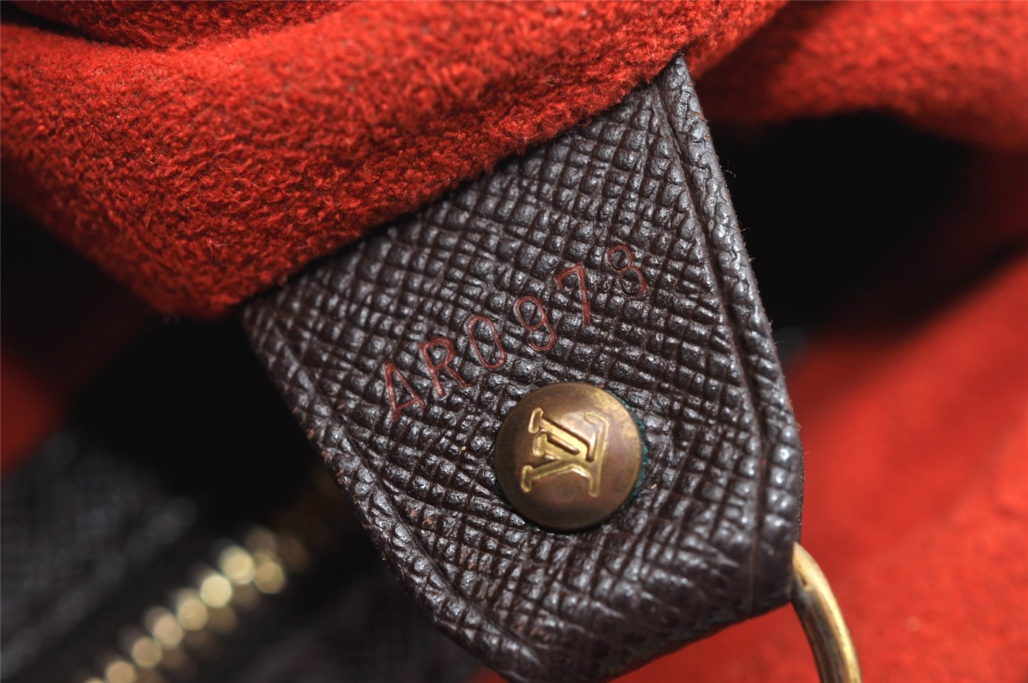 Authentic Louis Vuitton Damier Marais Bucket Shoulder Tote Bag N42240 Junk 3171K