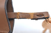 Authentic PRADA Vintage Nylon Tessuto Leather Shoulder Hand Bag Brown 3172I