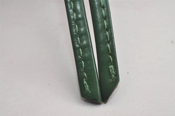 Authentic Louis Vuitton Epi Noe Shoulder Drawstring Bag Green M44004 LV 3172J