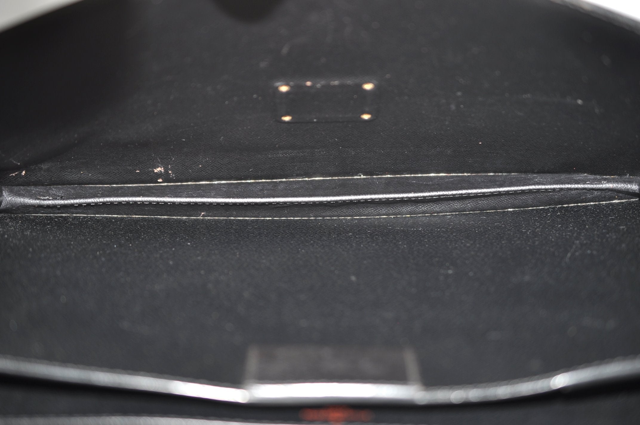 Authentic Louis Vuitton Epi Serviette Conseiller Briefcase Black M54422 LV 3173I