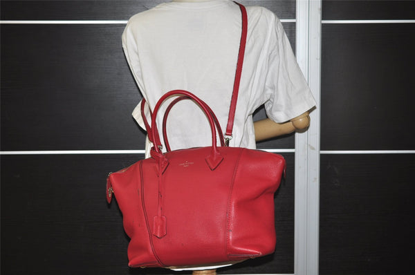 Auth Louis Vuitton Parnassea Lockit MM 2Way Shoulder Hand Bag M94595 Pink 3174I