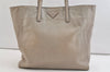 Authentic PRADA Vintage Saffiano Leather 2Way Shoulder Tote Bag Beige 3175K