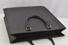 Authentic Louis Vuitton Epi Leather Sac Plat Hand Bag M59082 Black LV Junk 3176J