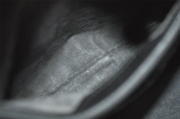 Authentic Louis Vuitton Epi Leather Sac Plat Hand Bag M59082 Black LV Junk 3176J