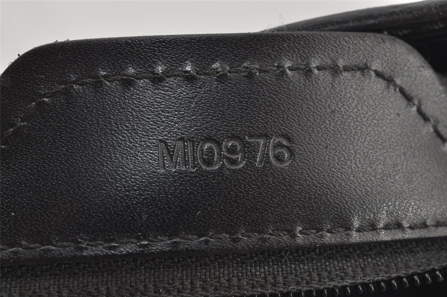 Authentic Louis Vuitton Epi Leather Sac Plat Hand Bag M59082 Black LV Junk 3176J