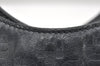 Authentic GUCCI Vintage Shoulder Hand Bag Purse Leather 257265 Black 3176K