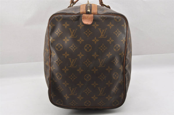 Authentic Louis Vuitton Monogram Sac Souple 45 Hand Boston Bag M41624 LV 3177J