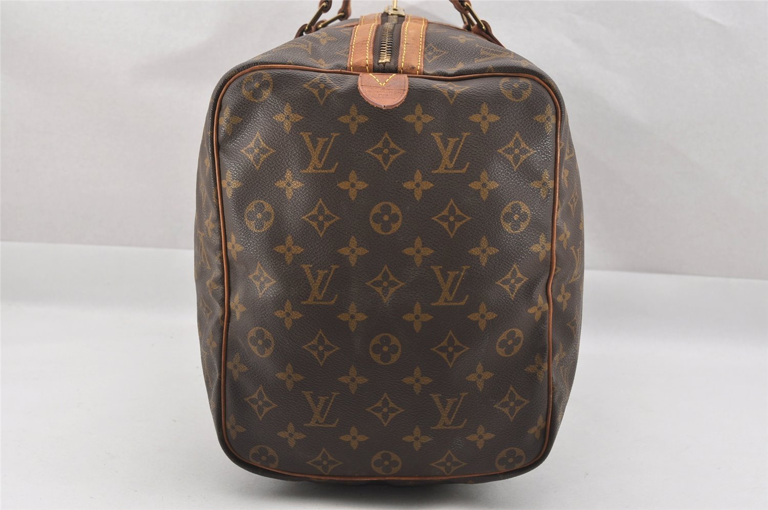 Authentic Louis Vuitton Monogram Sac Souple 45 Hand Boston Bag M41624 LV 3177J