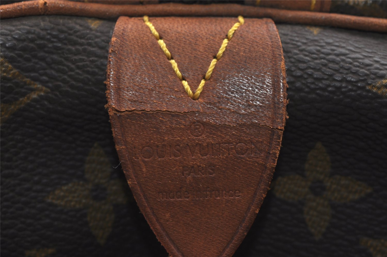 Authentic Louis Vuitton Monogram Sac Souple 45 Hand Boston Bag M41624 LV 3177J