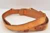 Authentic Louis Vuitton Leather Shoulder Strap Beige 42.1-47.6" LV Junk 3178K