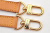 Authentic Louis Vuitton Leather Shoulder Strap Beige 42.1-47.6" LV Junk 3178K