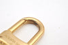 Authentic Louis Vuitton Leather Shoulder Strap Beige 42.1-47.6" LV Junk 3178K