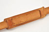 Authentic Louis Vuitton Leather Shoulder Strap Beige 42.1-47.6" LV Junk 3178K