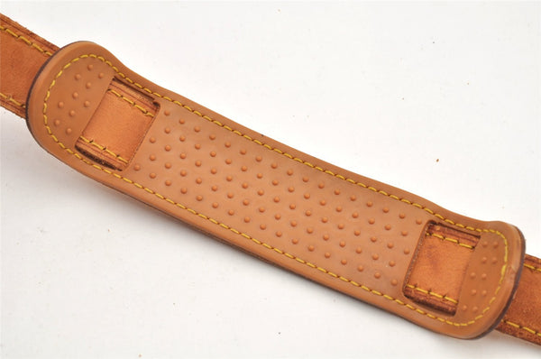 Authentic Louis Vuitton Leather Shoulder Strap Beige 42.1-47.6" LV Junk 3178K