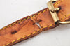 Authentic Louis Vuitton Leather Shoulder Strap Beige 42.1-47.6" LV Junk 3178K