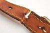 Authentic Louis Vuitton Leather Shoulder Strap Beige 42.1-47.6" LV Junk 3178K