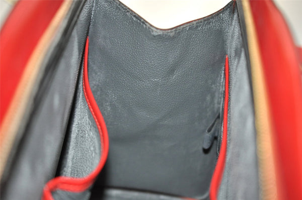 Authentic Louis Vuitton Epi Riviera Hand Bag Red M48187 LV 3179I