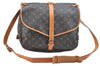 Authentic Louis Vuitton Monogram Saumur 35 Shoulder Cross Bag M42254 LV 3179J