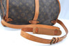 Authentic Louis Vuitton Monogram Saumur 35 Shoulder Cross Bag M42254 LV 3179J