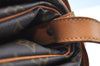 Authentic Louis Vuitton Monogram Saumur 35 Shoulder Cross Bag M42254 LV 3179J