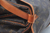 Authentic Louis Vuitton Monogram Saumur 35 Shoulder Cross Bag M42254 LV 3179J