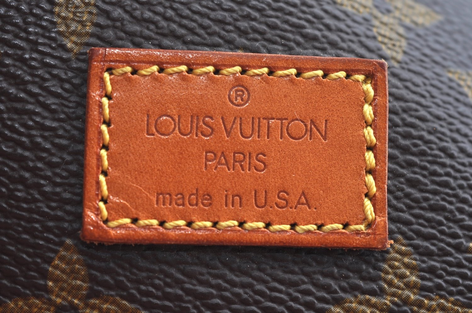 Authentic Louis Vuitton Monogram Saumur 35 Shoulder Cross Bag M42254 LV 3179J