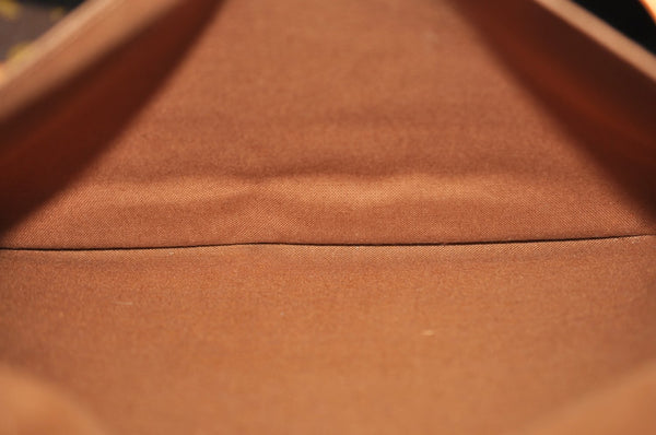 Authentic Louis Vuitton Monogram Saumur 35 Shoulder Cross Bag M42254 LV 3179J