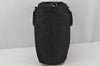 Authentic PRADA Nylon Tessuto Leather 2Way Tote Hand Bag BN1066 Black 3180J