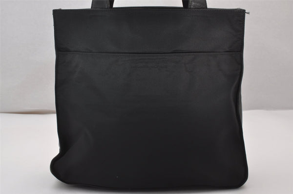 Authentic PRADA Nylon Tessuto Leather Shoulder Hand Bag Purse Black 3183J
