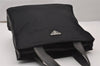 Authentic PRADA Nylon Tessuto Leather Shoulder Hand Bag Purse Black 3183J