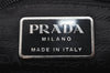 Authentic PRADA Nylon Tessuto Leather Shoulder Hand Bag Purse Black 3183J