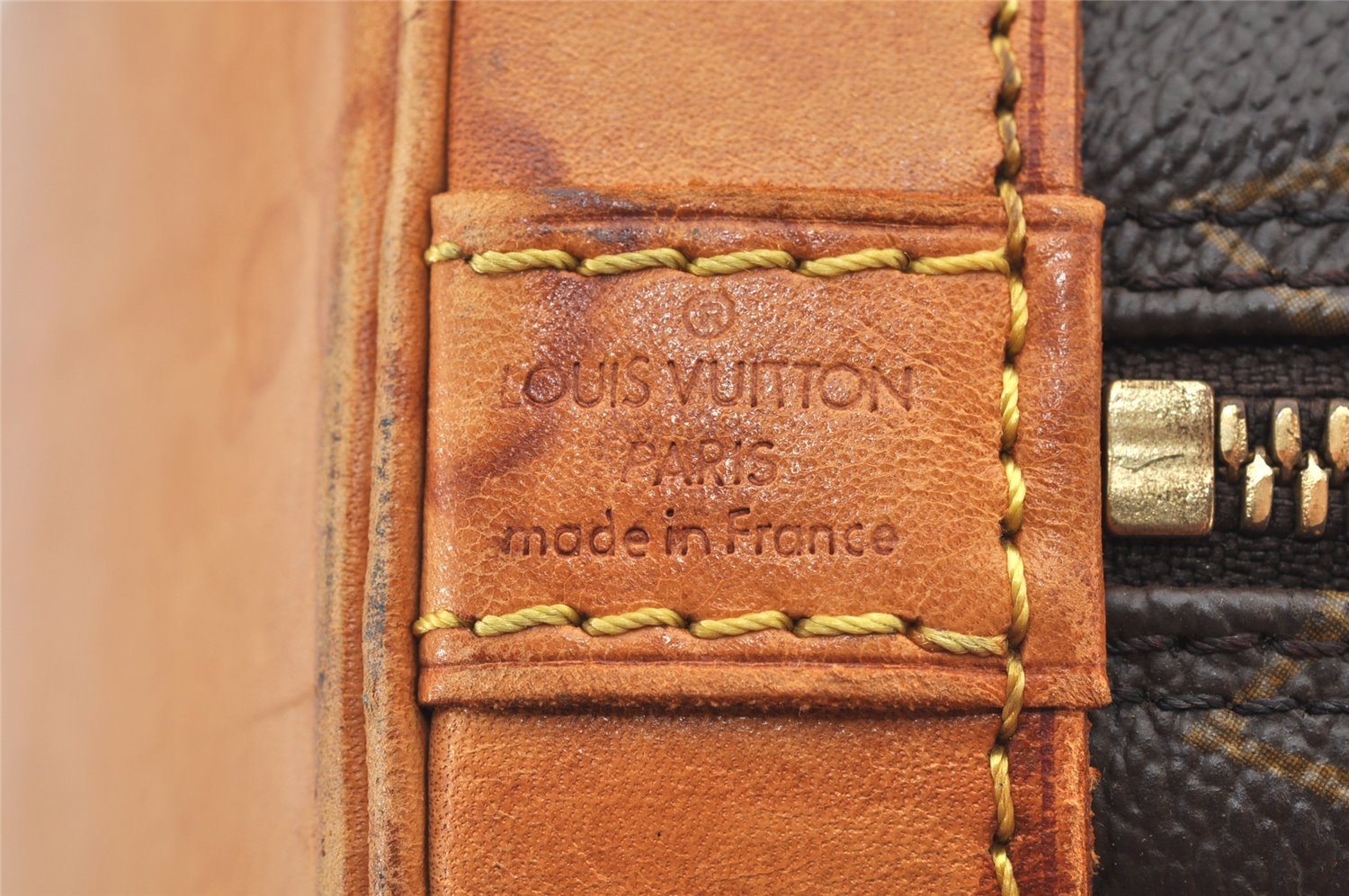 Authentic Louis Vuitton Monogram Alma Hand Bag Purse M51130 LV Junk 3183K