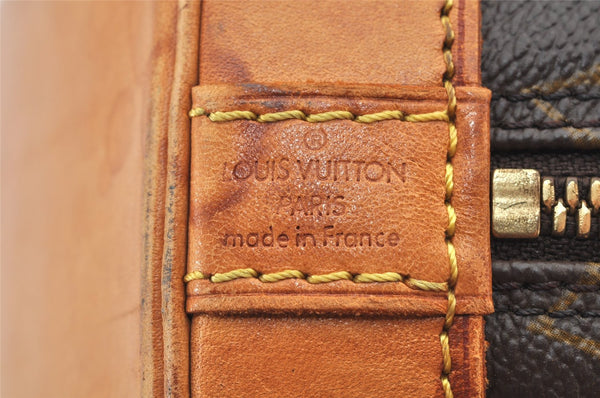 Authentic Louis Vuitton Monogram Alma Hand Bag Purse M51130 LV Junk 3183K