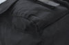Authentic PRADA Vintage Nylon Tessuto Leather Drawstring Backpack Black 3184J
