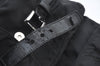 Authentic PRADA Vintage Nylon Tessuto Leather Drawstring Backpack Black 3184J