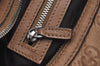 Authentic GUCCI Guccissima Twins Shoulder Hand Bag GG Leather 232962 Brown 3185J