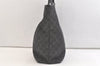 Authentic GUCCI Vintage Shoulder Tote Bag GG Canvas Leather 31243 Black 3185K