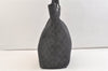 Authentic GUCCI Vintage Shoulder Tote Bag GG Canvas Leather 31243 Black 3185K