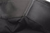Authentic GUCCI Vintage Shoulder Tote Bag GG Canvas Leather 31243 Black 3185K
