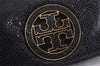 Authentic TORY BURCH Reva Chain Shoulder Cross Body Bag Leather Black 3186K