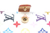 Authentic Louis Vuitton Monogram Multicolor Carnet De Bal Card Case White 3187H