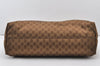 Authentic GUCCI Vintage Shoulder Tote Bag GG Canvas Leather 267474 Brown 3187J