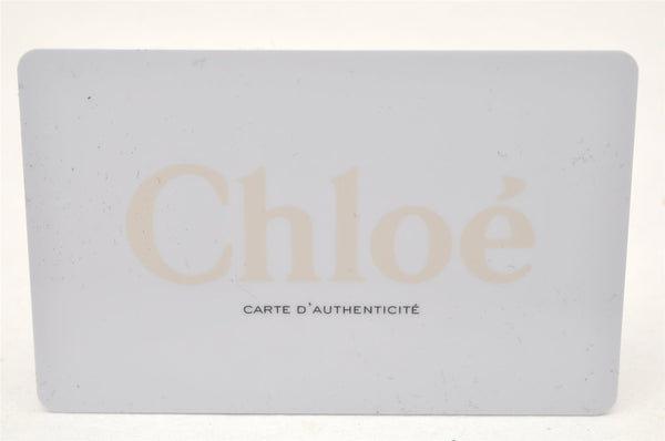 Authentic Chloe Vintage Paddington Leather Shoulder Hand Bag Silver 3187K