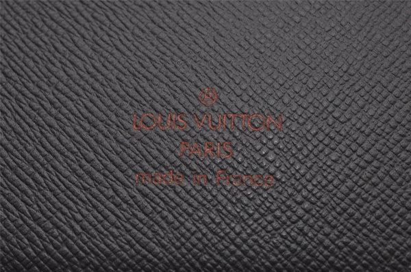 Authentic Louis Vuitton Epi Agenda GM Notebook Cover Black R20212 LV 3188I