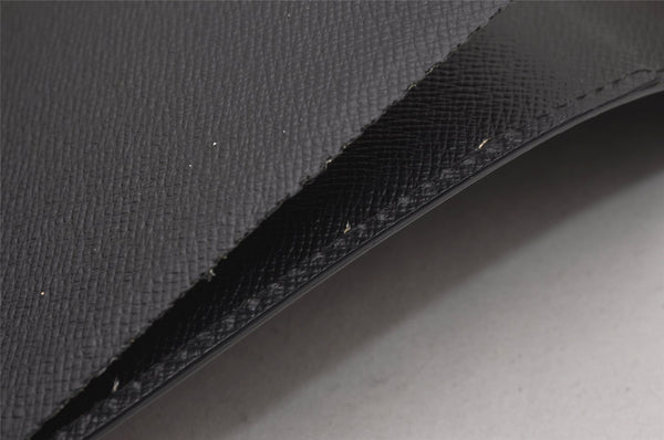 Authentic Louis Vuitton Epi Agenda GM Notebook Cover Black R20212 LV 3188I