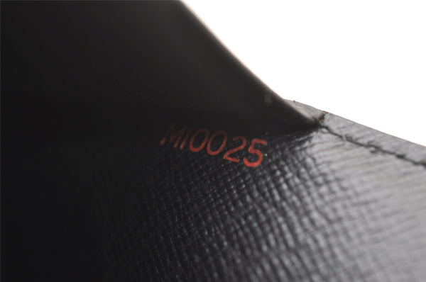 Authentic Louis Vuitton Epi Agenda GM Notebook Cover Black R20212 LV 3188I