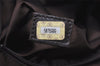 Authentic CHANEL CC Logo Chain Shoulder Hand Bag Purse Suede Brown 3188J