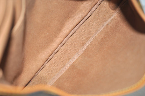 Authentic Louis Vuitton Monogram Saumur 30 Shoulder Cross Bag M42256 LV 3189J