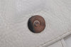 Authentic GUCCI Bamboo Horsebit Shoulder Hand Bag Leather 240266 White 3189K