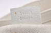 Authentic GUCCI Bamboo Horsebit Shoulder Hand Bag Leather 240266 White 3189K